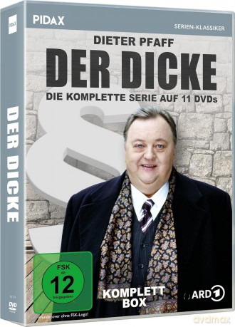 Der Dicke - Die Komplette Serie auf 11s - Komplettbox mit allen Staffeln der fesselnden Serie um Anwalt Gregor Ehrenberg - Ideal für Serienliebhaber (DVD-Box) [DVD]
