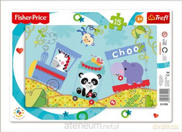 TREFL Wesoły pociąg [PUZZLE]