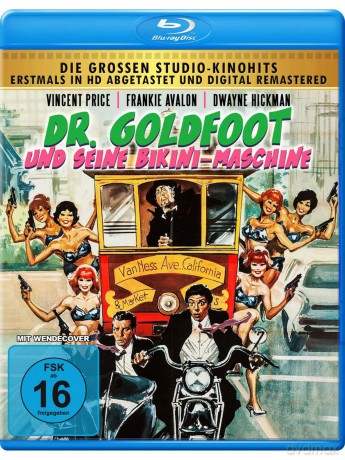 Dr. Goldfoot und seine Bikini-Maschine - Kultige Agentenkomödie der 60er in der Kinofassung [Blu-Ray]