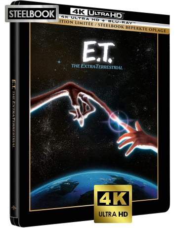 E.T. L'extra-Terrestre - Steelbook [Blu-Ray 4K]+[Blu-Ray]