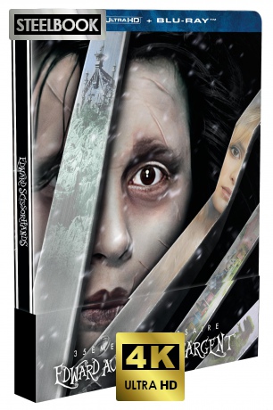 Edward aux Mains d'argent (4K Ultra HD + Blu-Ray-Boîtier SteelBook limité) [Blu-Ray 4K]+[Blu-Ray]