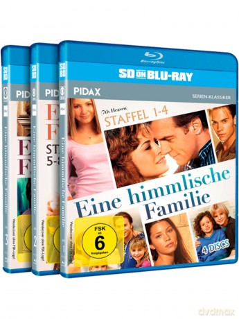 Eine himmlische Familie (7th Heaven) Gesamtedition mit Sammler-Postkarte der kompletten Kult-Familienserie mit Staffel 1-11 (11 Blu-Ray) [Blu-Ray]