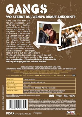Gangs - Ein Berliner Abenteuer zwischen Brüderlichkeit und erster Liebe mit Jimi Blue Ochsenknecht - Der deutsche Teenager-Film voller Drama und Spannung [Blu-Ray]