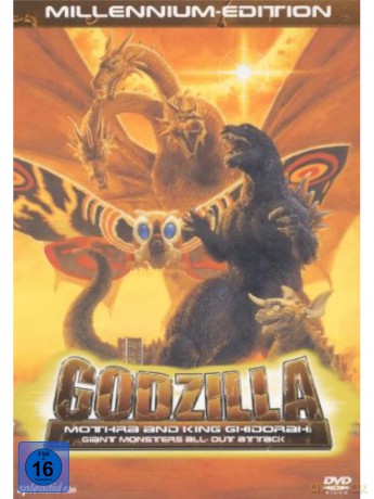Godzilla, Mothra and King Ghidorah [DVD]