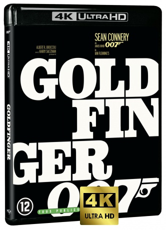 007 James Bond Goldfinger [Blu-Ray 4K]+[Blu-Ray]