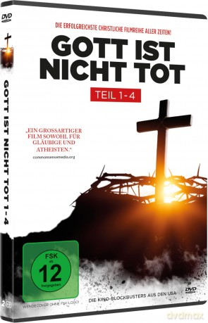 Gott ist nicht tot 1-4 - Die Kino-Blockbuster der erfolgreichsten christlichen Film-Reihe aller Zeiten [DVD]