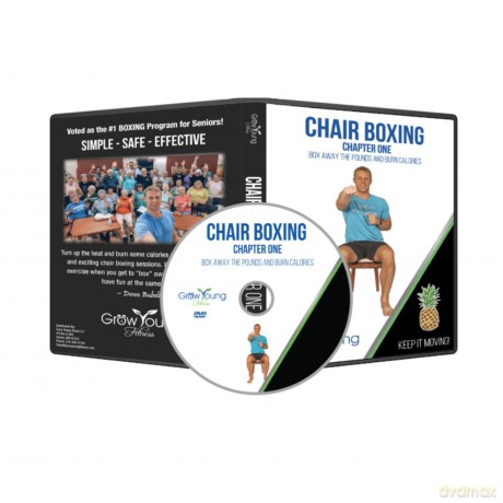 Grow Young Fitness Chapter One Chaise de boxe pour personnes âgées - Exercices de boxe assis a la maison - d'entraînement simple, sur et efficace pour les personnes âgées [DVD]