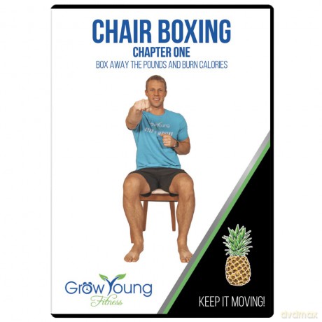 Grow Young Fitness Chapter One Chaise de boxe pour personnes âgées - Exercices de boxe assis a la maison - d'entraînement simple, sur et efficace pour les personnes âgées [DVD]