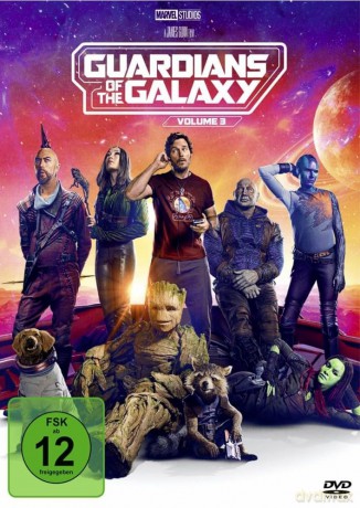 Guardians of the Galaxy Vol. 1+2+3 (Teil 1+2+3) Marvel Studios [DVD]