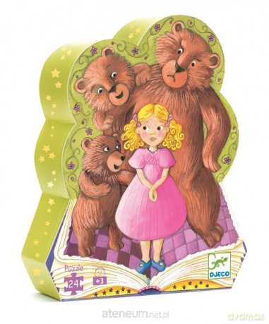 Złotowłosa i trzy misie [PUZZLE]