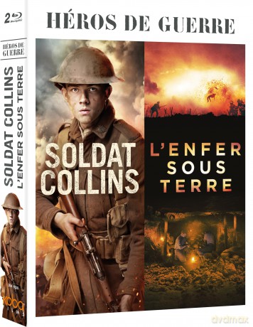Héros de guerre - Soldat Collins + L'Enfer sous terre [Blu-Ray]