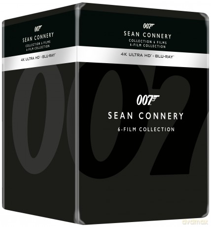 007 James Bond  Sean Connery Collection (steelbook) [6xBlu-Ray 4K]+[6xBlu-Ray]
