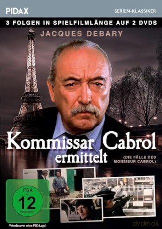 Kommissar Cabrol ermittelt - 3 hochspannende Krimis in Spielfilmlänge (Die Fälle des Monsieur Cabrol) Vorlage zur Kultserie Dem Täter auf der Spur [DVD]