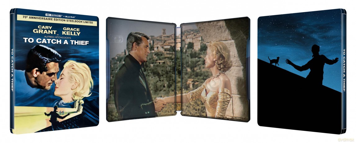 To Catch a Thief (Złodziej w hotelu) (steelbook) [Blu-Ray 4K]+[Blu-Ray]