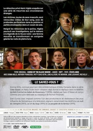 La Malédiction de la veuve noire [DVD]