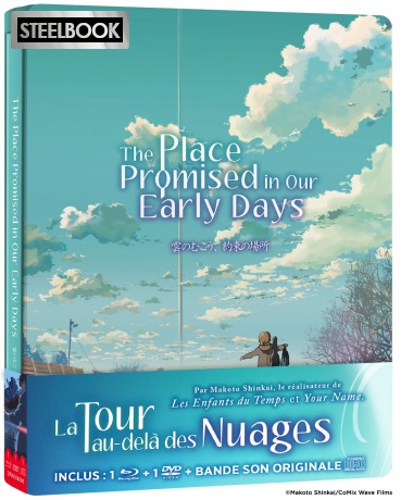 La Tour au-dela des nuages (Édition boîtier SteelBook Combo + + CD BO) [Blu-Ray]