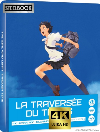 The Girl Who Leapt Through Time (O dziewczynie skaczącej przez czas) (steelbook) [Blu-Ray 4K]+[Blu-Ray]