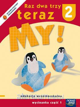 Raz dwa trzy Teraz My 2 Wycinanka [KSIĄŻKA]