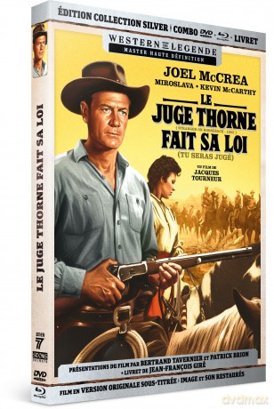Le Juge Thorne fait sa loi (Tu seras jugé) (Édition Collection Silver + + Livre) [Blu-Ray]