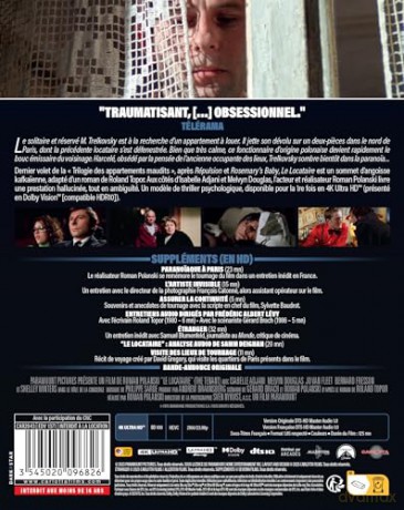 The Tenant (Lokator) [Blu-Ray 4K]+[Blu-Ray]
