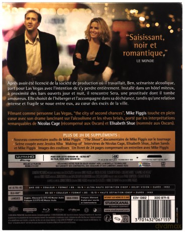 Leaving Las Vegas (Zostawić Las Vegas) [Blu-Ray 4K]+[Blu-Ray]