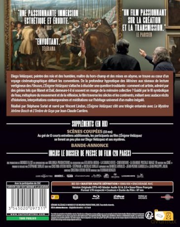 L'Énigme Velázquez [Blu-Ray]