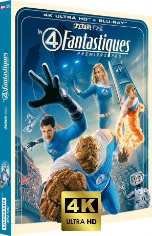 The Fantastic Four: First Steps (Fantastyczna 4: Pierwsze kroki) [Blu-Ray 4K]+[Blu-Ray]