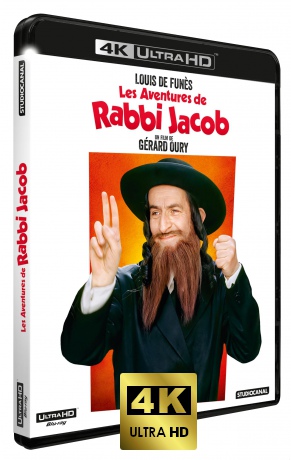 The Mad Adventures of Rabbi Jacob (Przygody Rabina Jakuba) [Blu-Ray 4K]