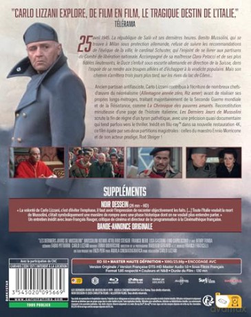Les Derniers Jours de Mussolini [Blu-Ray]
