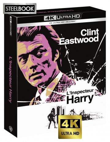 Dirty Harry (Brudny Harry) (steelbook) [Blu-Ray 4K]+[Blu-Ray]