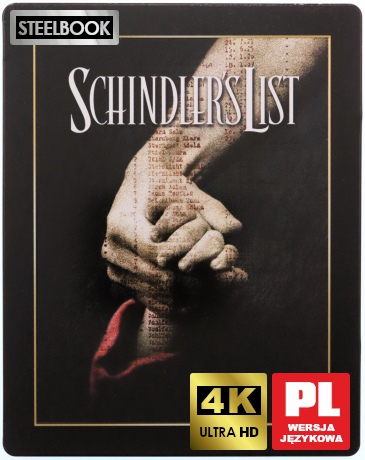 Lista Schindlera (Schindler's List) (steelbook) [Blu-Ray 4K]+[Blu-Ray]