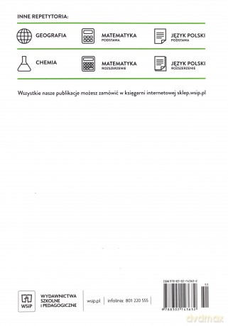 Repetytorium matura 2015 Biologia WSiP [KSIĄŻKA]