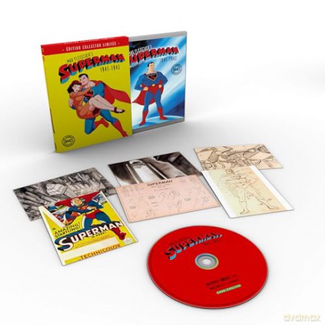 Max Fleischer's Superman - 1941-1942 - L'Intégrale de la série d'animation de Max Fleisher (Édition Collector Limitée) [Blu-Ray]