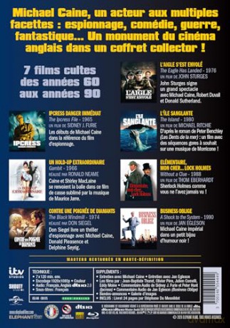 Michael Caine - Coffret 7 films [Blu-Ray]