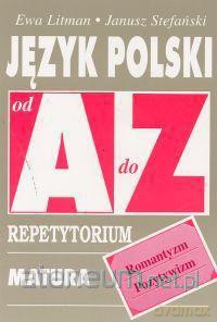 Repetytorium Od A do Z - Język polski Romantyzm KRAM [KSIĄŻKA]