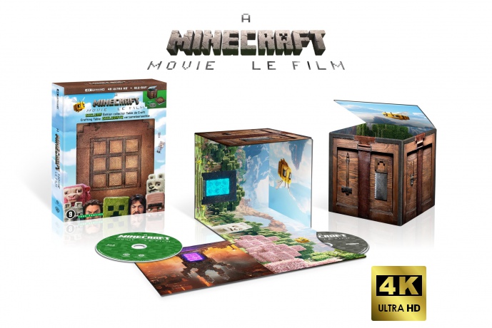 A Minecraft Movie (Limited edition Cube collector) [Blu-Ray 4K]+[Blu-Ray]