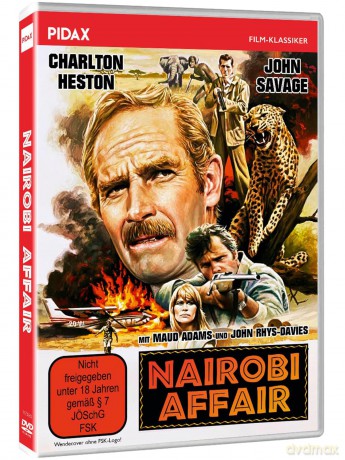 Nairobi Affair (1984) - Abenteuerklassiker mit Charlton Heston in der Wildnis Kenyas (Crest Movies) [DVD]
