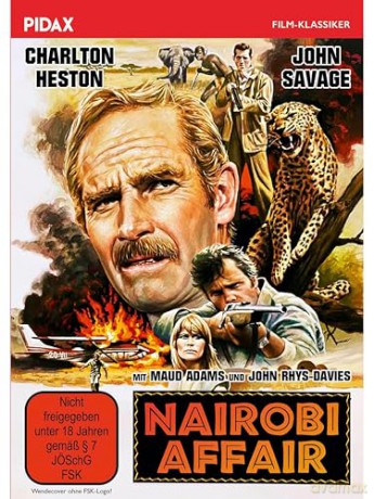 Nairobi Affair (1984) - Abenteuerklassiker mit Charlton Heston in der Wildnis Kenyas (Crest Movies) [DVD]