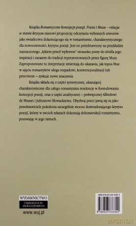Romantyczne koncepcje poezji. Poeta i Muza. Relacja w stanie kryzysu [KSIĄŻKA]