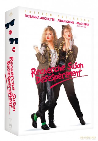 Recherche Susan désespérément (Édition Collector + 2 + Livre + Goodies) [Blu-Ray]