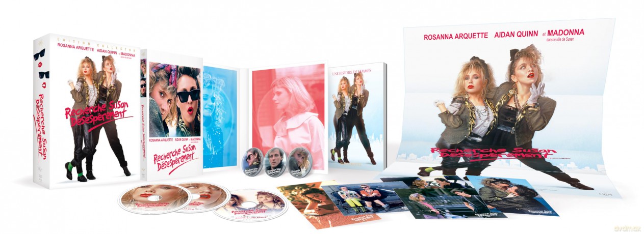 Recherche Susan désespérément (Édition Collector + 2 + Livre + Goodies) [Blu-Ray]