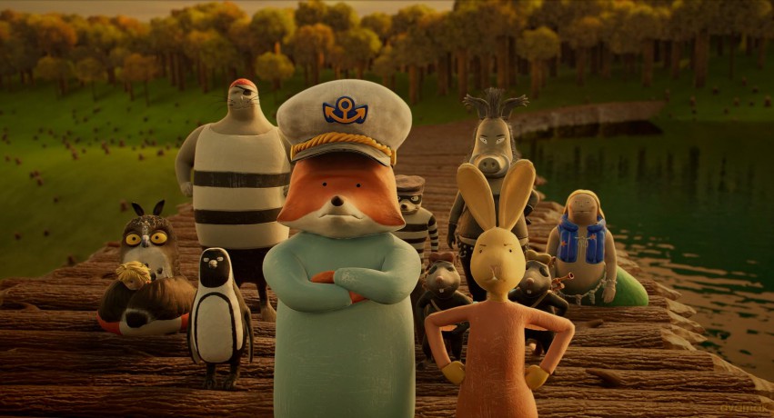 Renard et Lapine sauvent la foret [DVD]