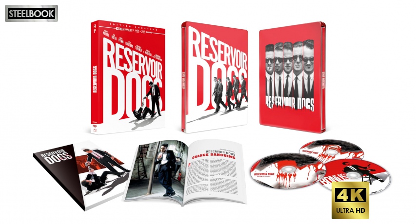 Reservoir Dogs (Wściekłe psy) (steelbook) [Blu-Ray 4K]+[Blu-Ray]