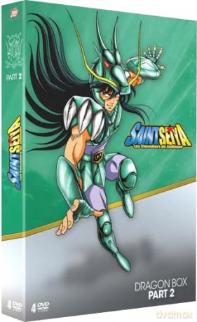 Saint Seiya-Les Chevaliers du Zodiaque-Intégrale Collector (Version Non censurée) -Dragon Box Part. 2 [DVD]