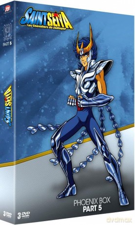 Saint Seiya-Les Chevaliers du Zodiaque-Intégrale Collector (Version Non censurée) -Phoenix Box Part. 5 [DVD]