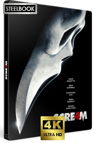 Scream 4 (Krzyk 4) (steelbook) [Blu-Ray 4K]+[Blu-Ray]