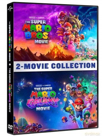 Super Mario Bros. le film + Super Mario Galaxy, le film [DVD]
