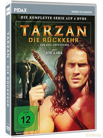 Tarzan - Die Rückkehr (The Epic Adventures) Die komplette 21-teilige Kult Abenteuerserie mit Joe Lara (Pidax Serien-Klassiker) (4s) [DVD]