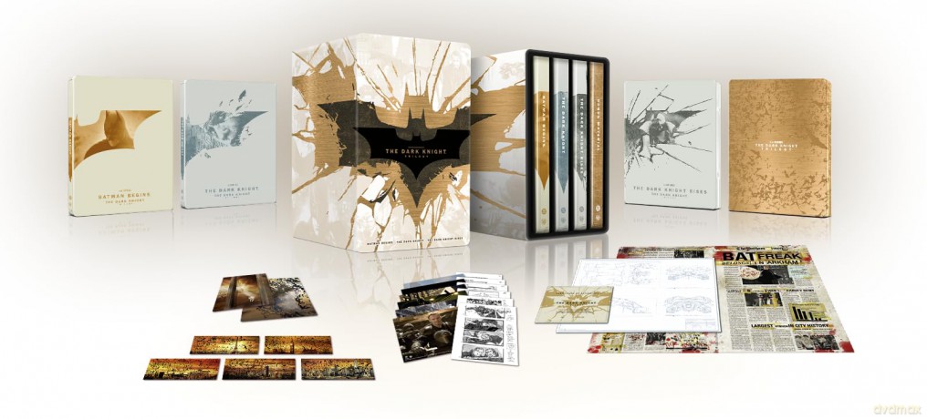 The Dark Knight Trilogy (steelbook) [3xBlu-Ray 4K]+[3xBlu-Ray]