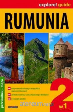 Rumunia 2 w 1 przewodnik + mapa [KSIĄŻKA]